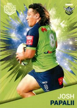 2021 NRL Rivalry #05 Josh Papalii Front